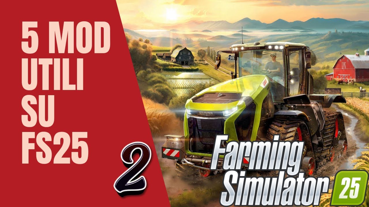 5 MODS UTILI PER GLI ANIMALI  ▶▶▶ FARMING SIMULATOR 25 ITA #2