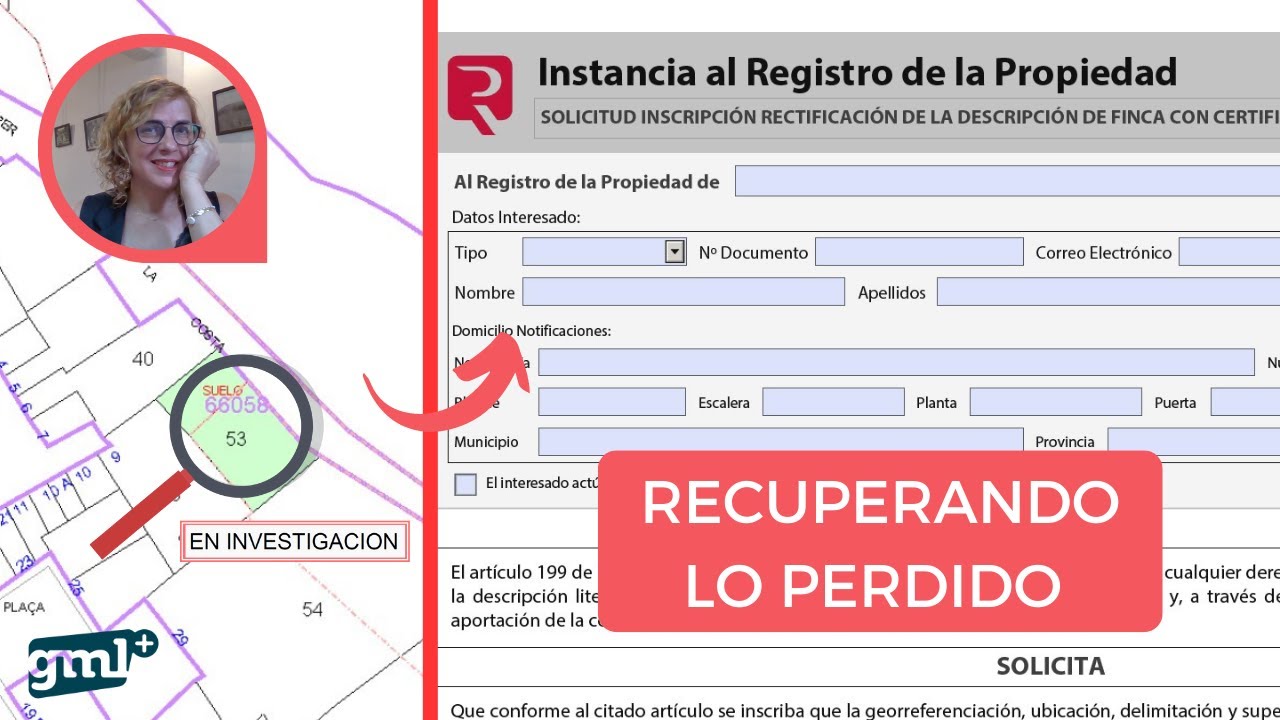 De parcela🧩 en INVESTIGACIÓN🔍 a PROPIEDAD REGISTRADA📜: un caso real