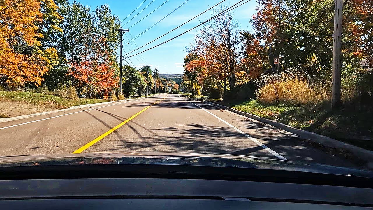 V287 Driving from Dorchester NB to Sackville NB Canada Oct 2025
