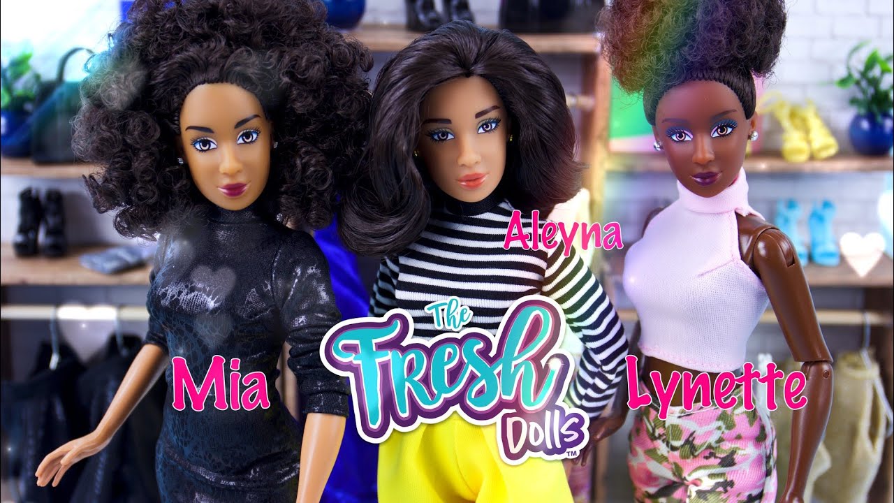 The Fresh Dolls - Wave 2 | Mia | Lynette | Aleyna PLUS Mini DIY Boutique