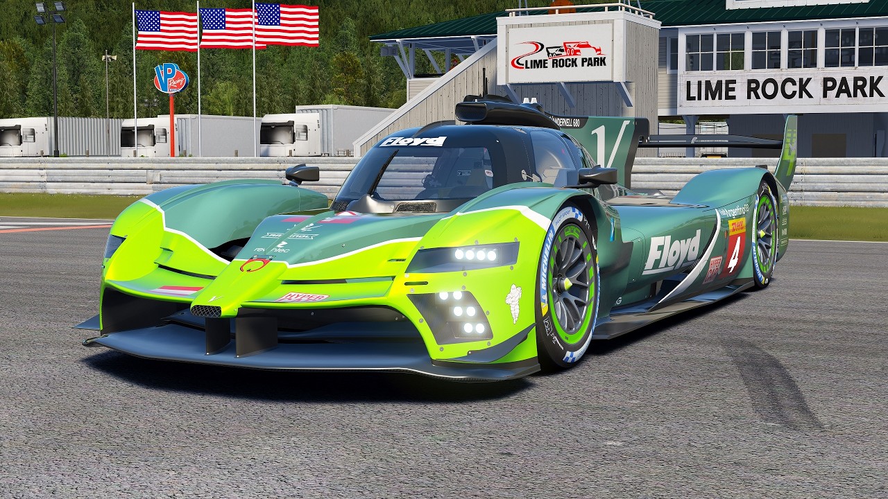 Testing the epic Vanwall Vandervell 680 Le Mans Hypercar (MOD DOWNLOAD LINK) + REPLAY.