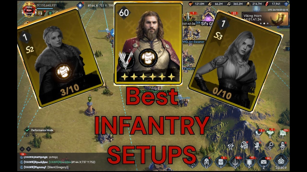 Viking Rise Complete INFANTRY Hero Guide UPDATED OCTOBER 2024