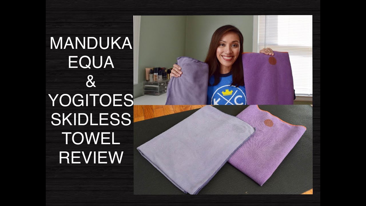 Обзор полотенец для ковриков для йоги Manduka Equa & Yogitoes Skidless