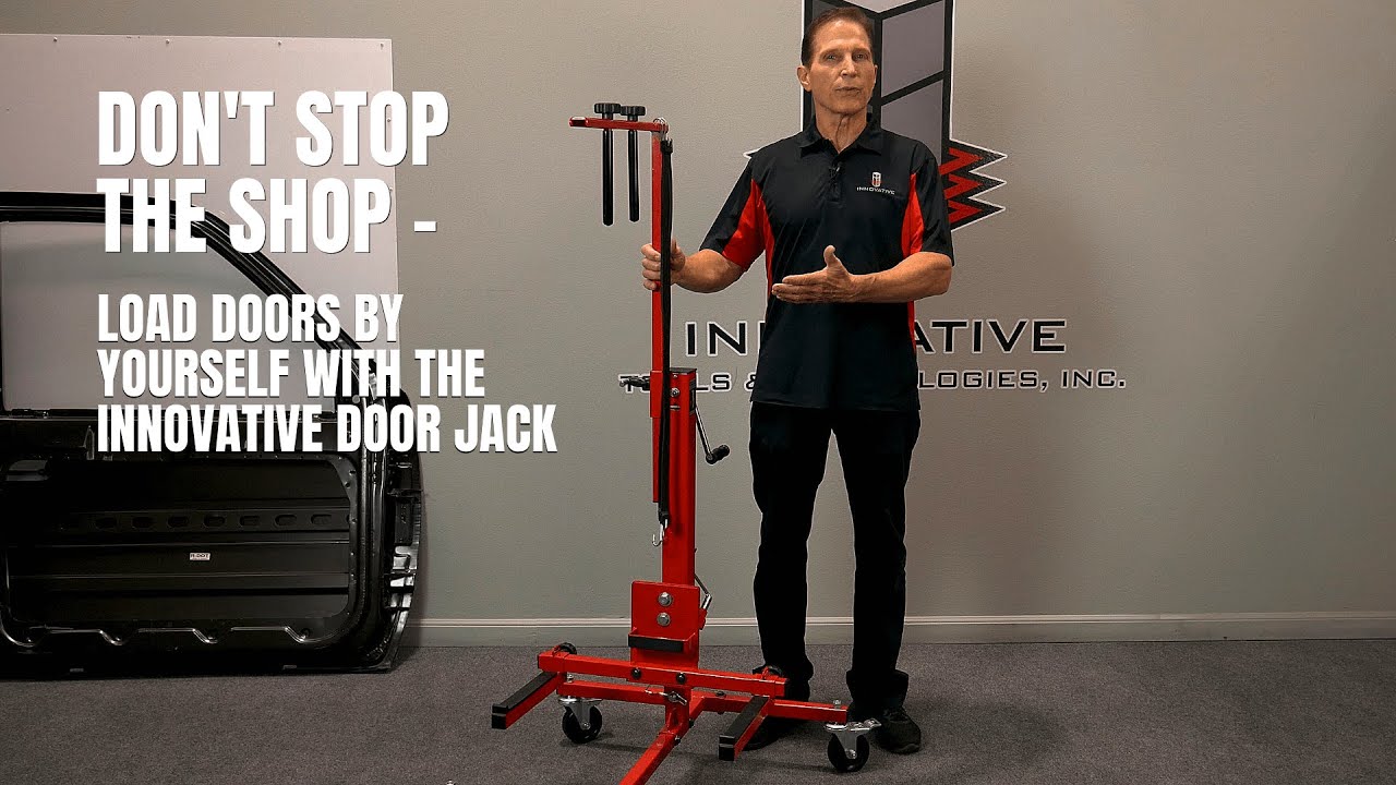 Don't Stop the Shop - Load Doors By Yourself with the Innovative Door Jack