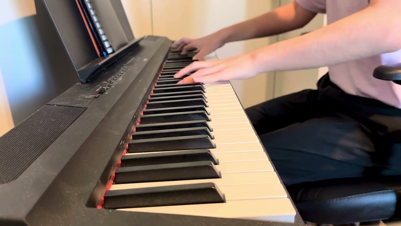 Truman Sleeps - Philip Glass (piano cover by KrystalGhostz)