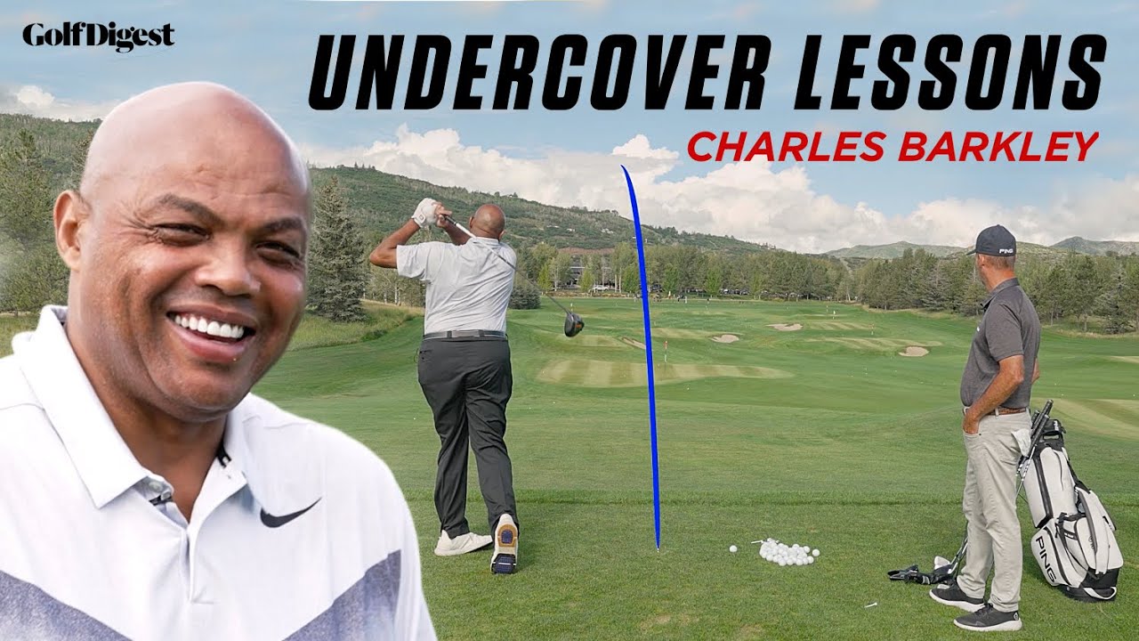 Inside a Charles Barkley Range Session | Undercover Lessons | Golf Digest