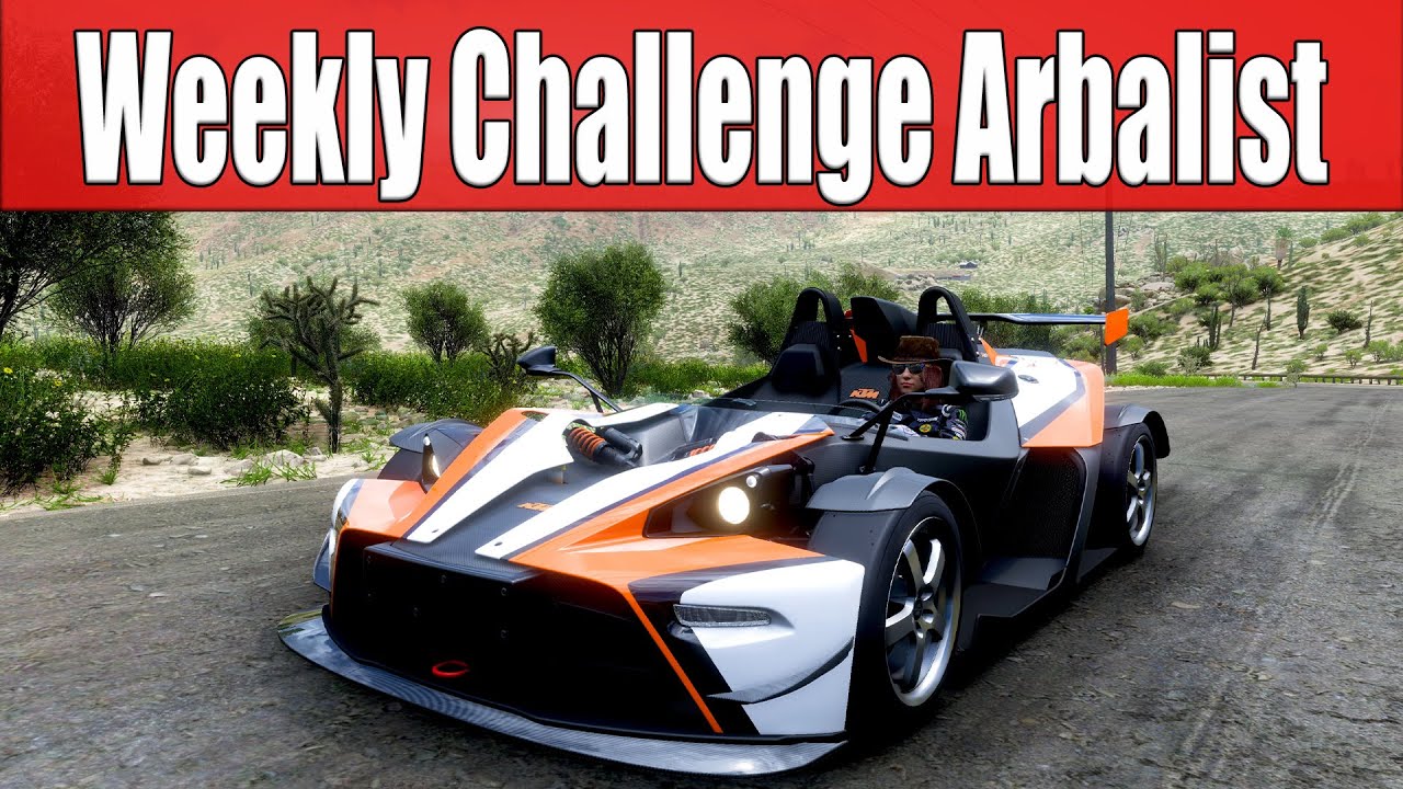 Forza Horizon 5 Weekly Challenge Arbalist - 2013 KTM X-Bow R