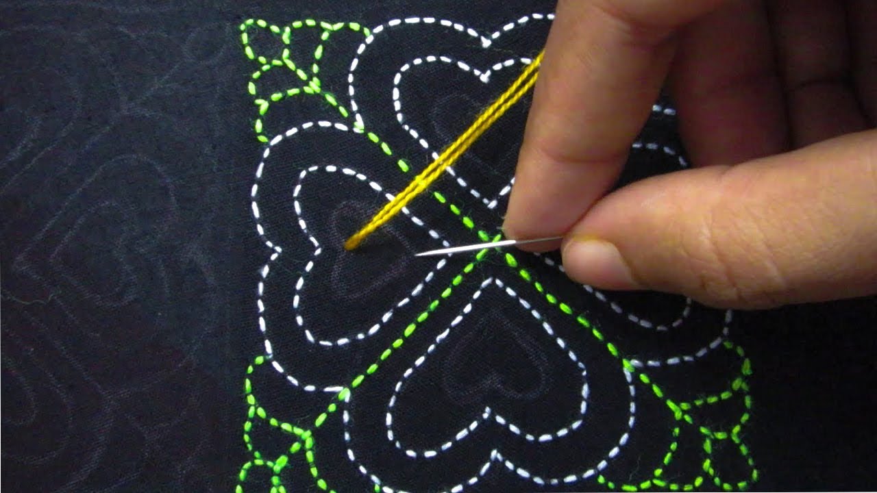 Hand Embroidery, Nakshi Kantha Drawing and Embroidery,Nakshi Katha Design