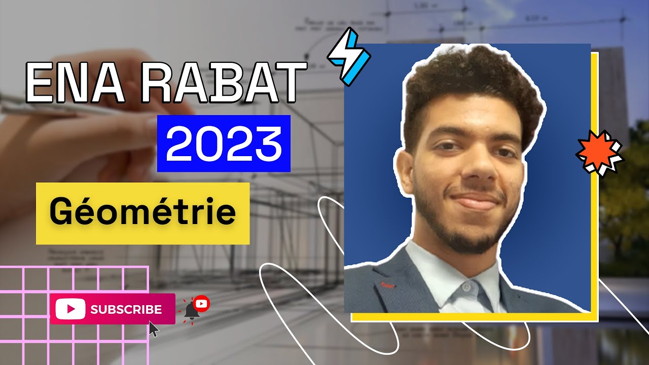 ENA RABAT 2023 📚 Géométrie et perception 🖌 🔥 Correction 100% complète et correcte
