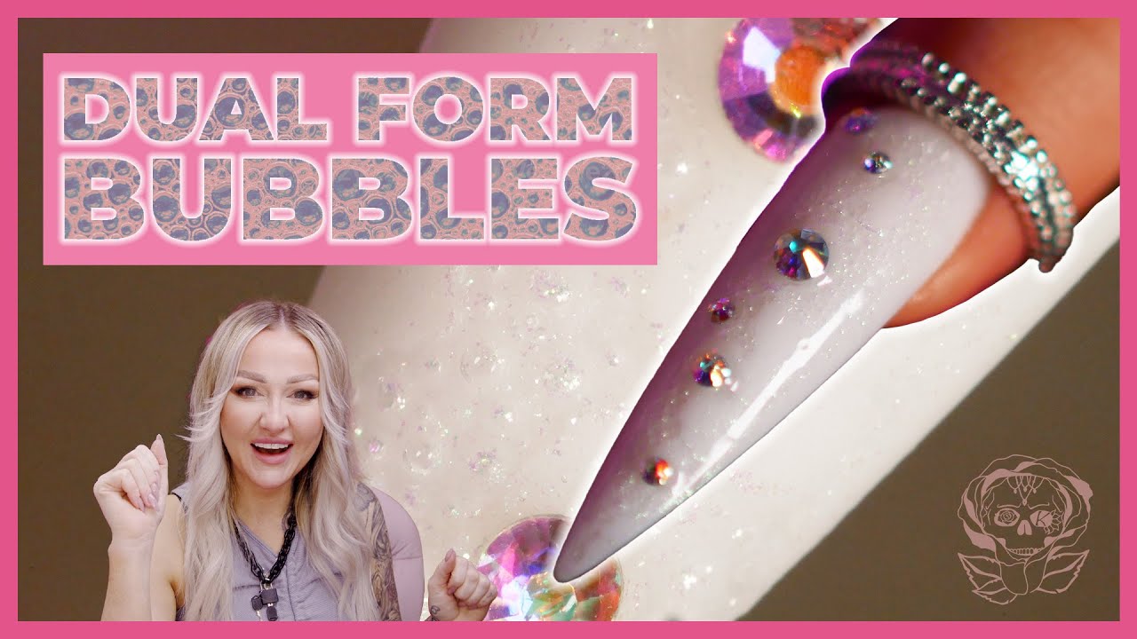 Урок по дизайну акриловых пузырей Dual Forms