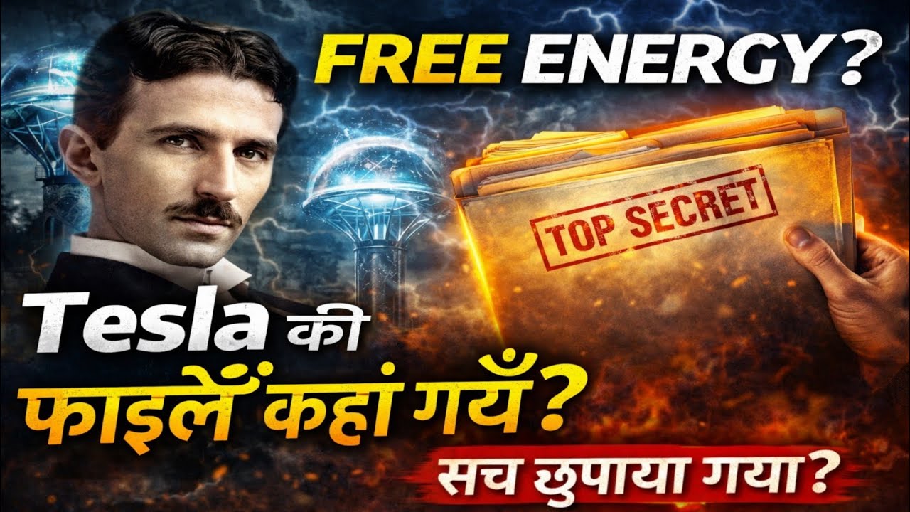 जिसने दुनिया को फ्री एनर्जी देनी चाही... उसकी फाइलें क्यों गायब हुईं? | Nikola Tesla |