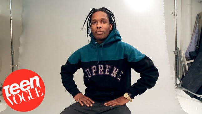 A$AP Rocky's Teen Vogue Photo Shoot