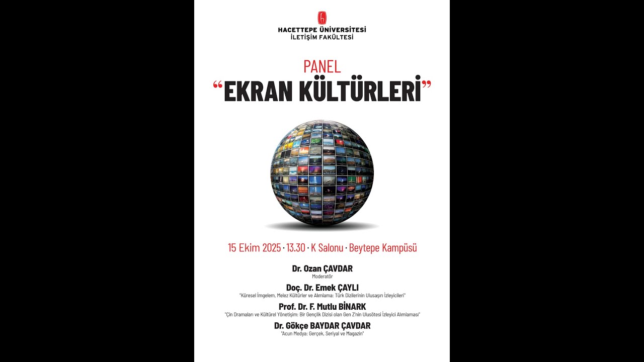 Ekran Kültürleri - Panel