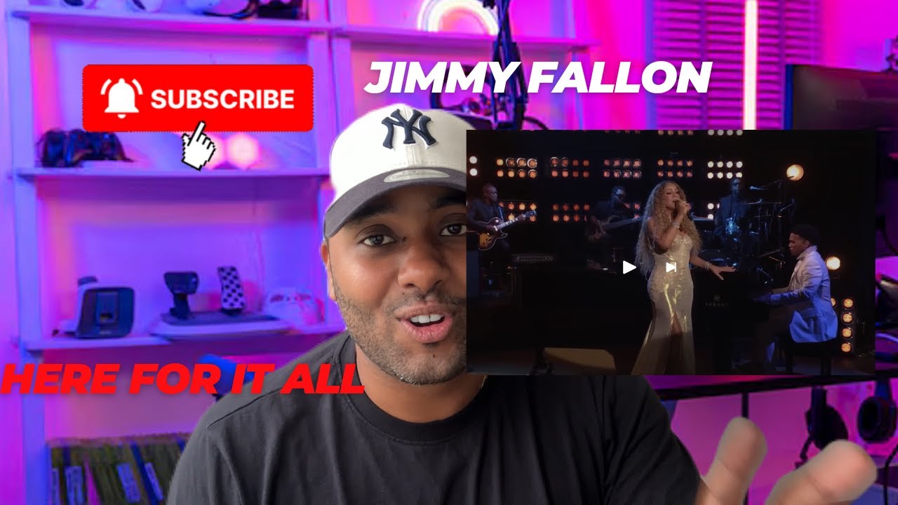 Mariah ft Anderson Paak Play this song live reaction Jimmy Fallon! She's a box full of surprises 🔥