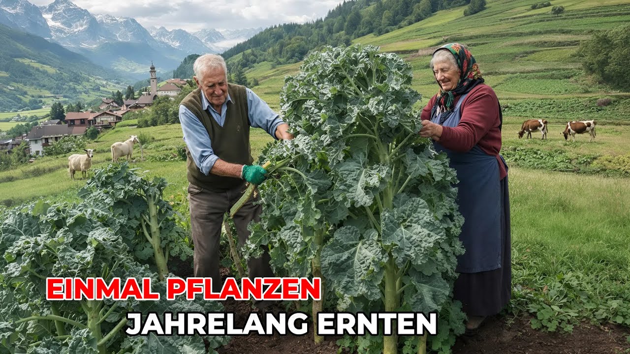 13 Pflanzen: einmal pflanzen, viele Jahre ernten – wenig Pflege, geringe Kosten
