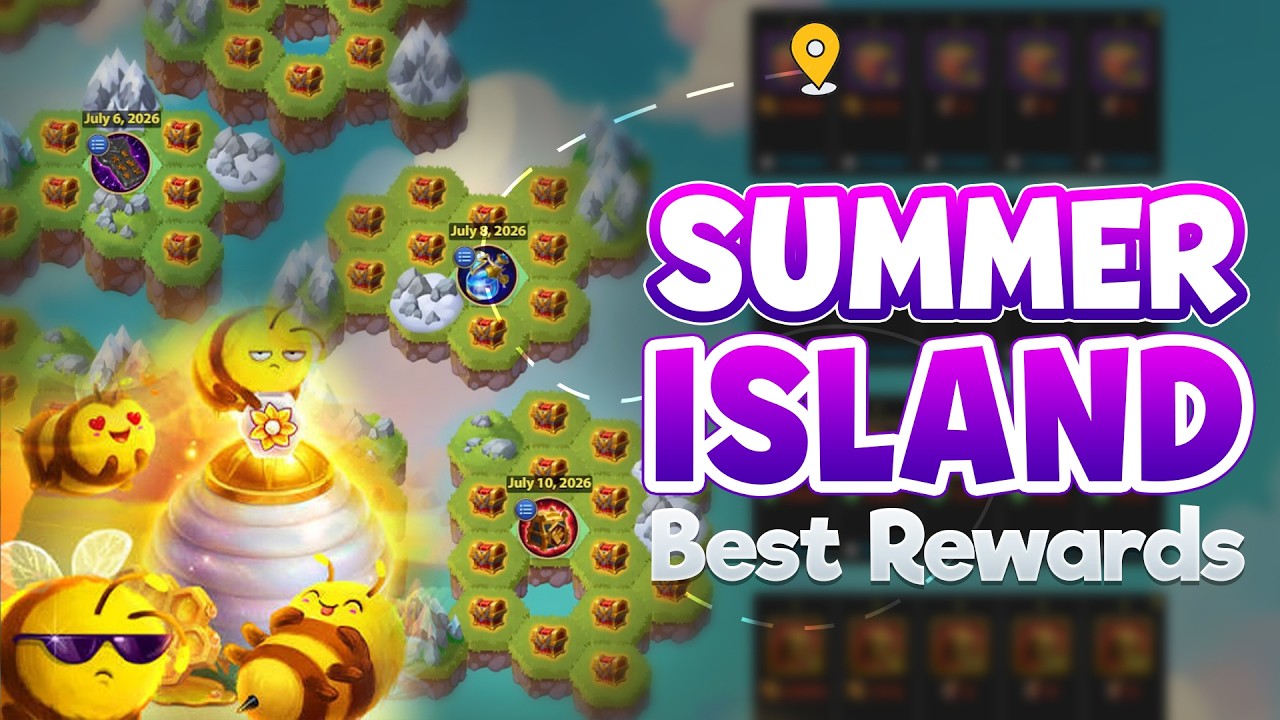 Summer Festival Mysterious Island Guide | Best Path, All Rewards & Generators | Hero Wars