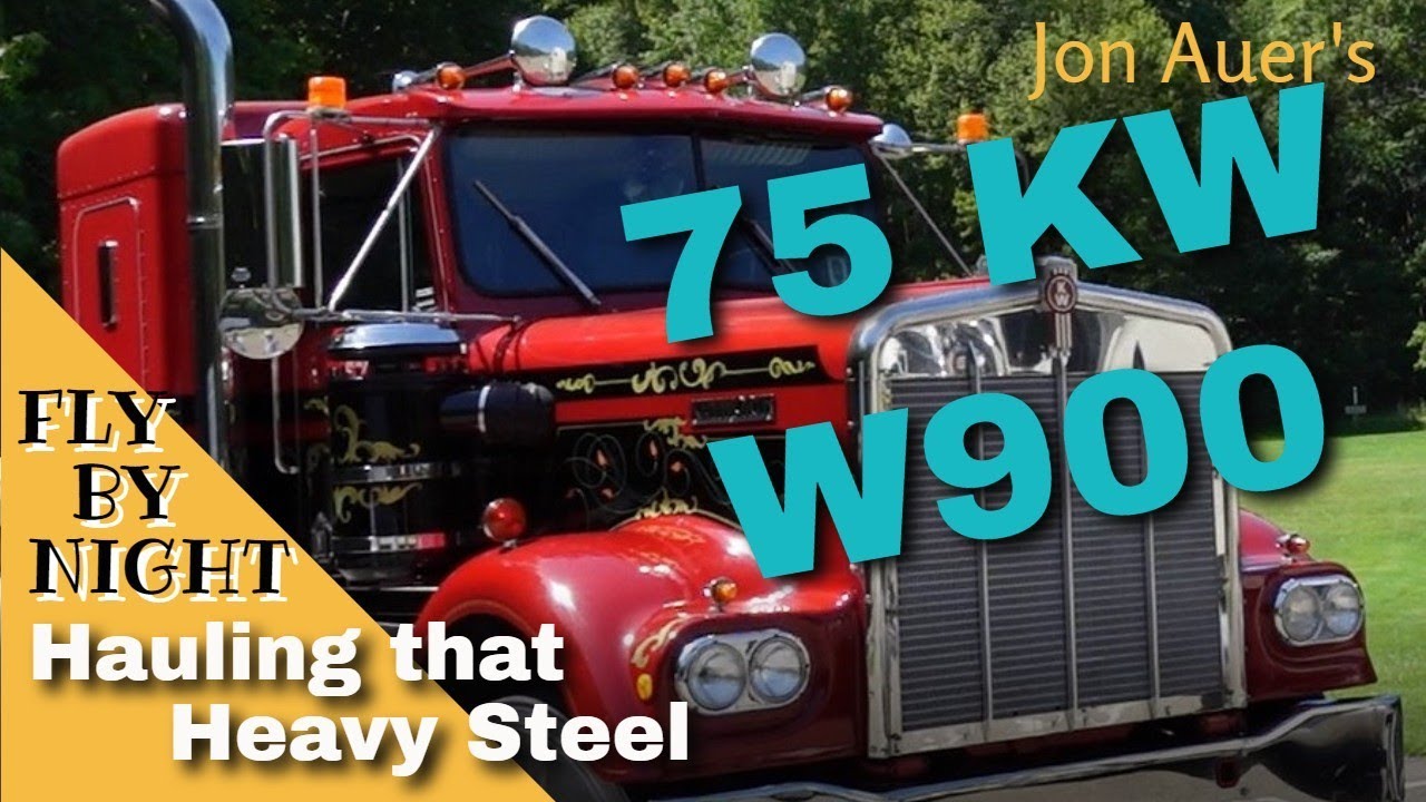 1975 Kenworth  W900 Steel  Hauling Road Warrior