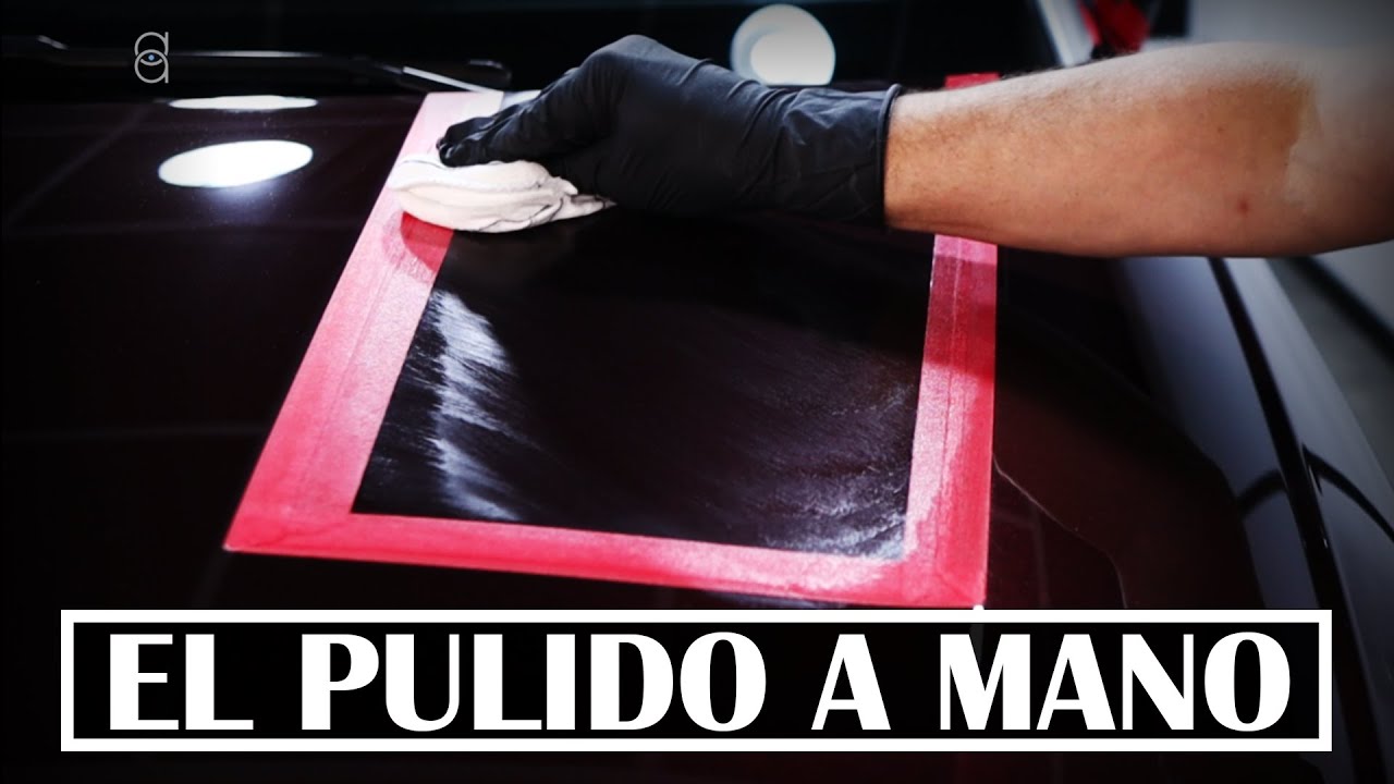 PULIR  UN AUTO A MANO - Como hacer una corrección de pintura buena sin usar una pulidora - Audi A1