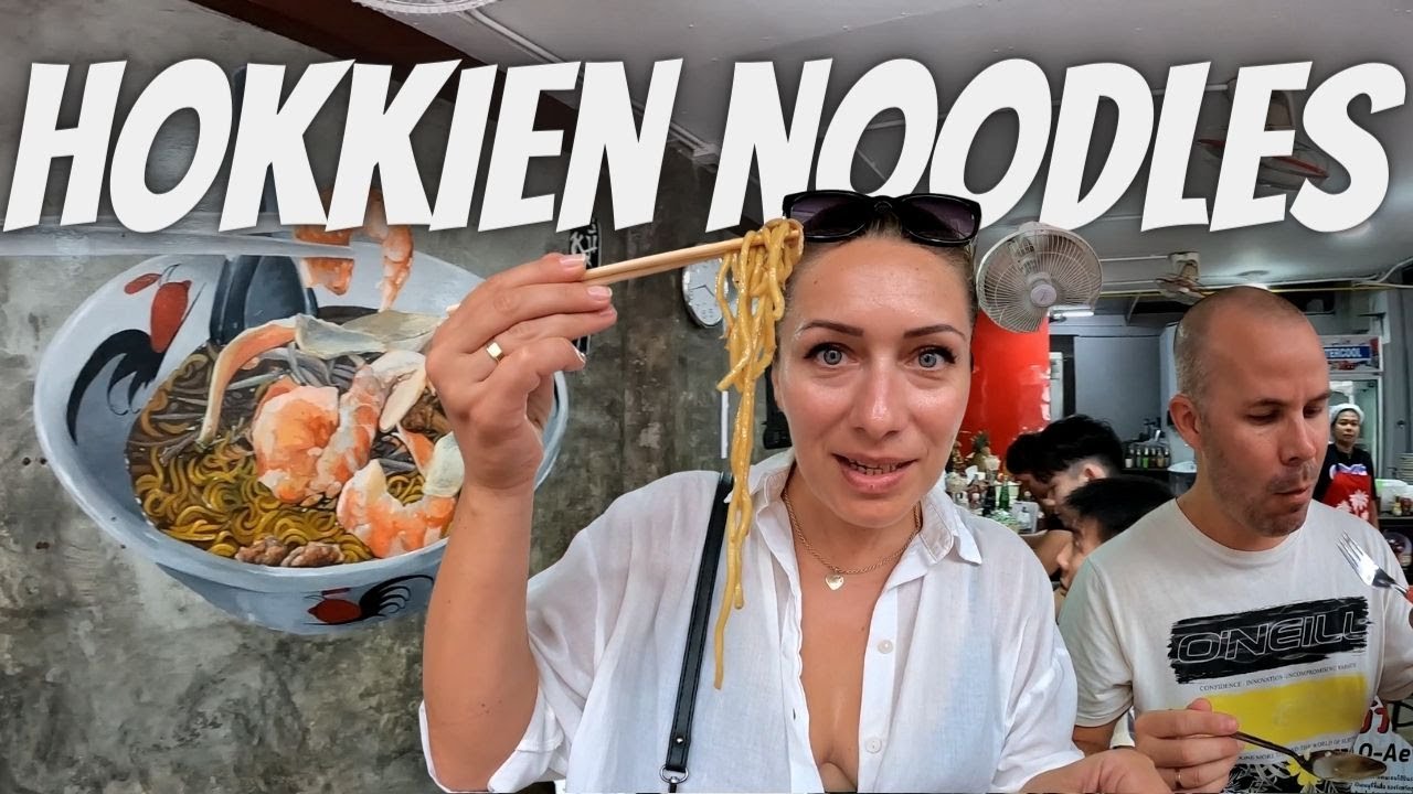 1st time trying HOKKIEN NOODLES in PHUKET OLD TOWN 