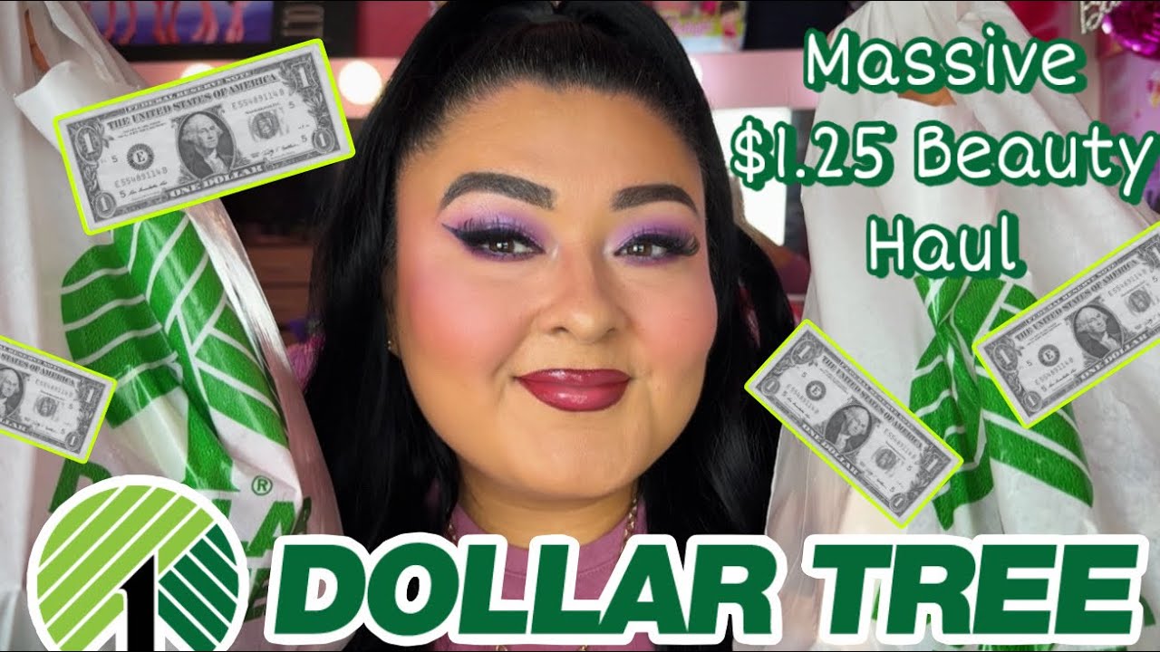 MASSIVE $1.25 DOLLAR TREE HAUL PART 1 //  IONI COSMETICS, LA COLORS & MORE!! 