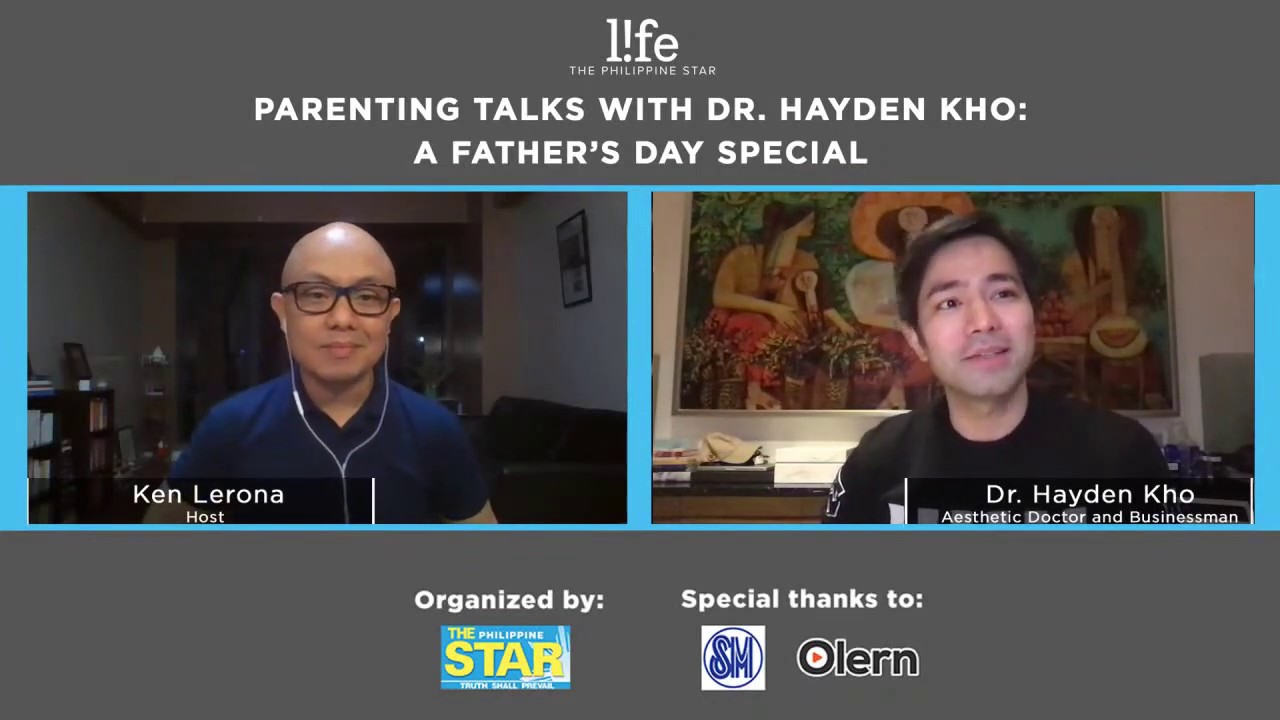 Parenting Talks with Dr. Hayden Kho: A Father's Day Special