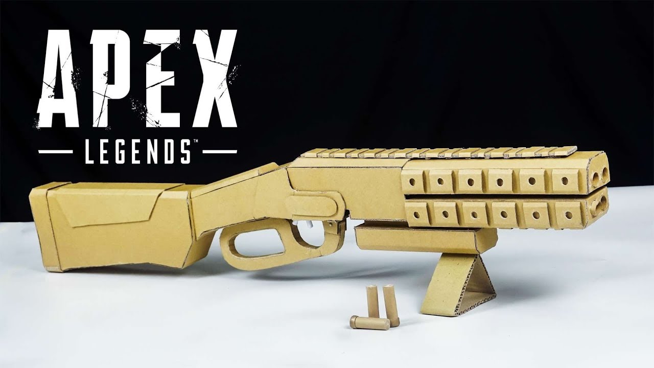 How To Make Peacekeeper (Apex Legends) | Amazing DIY Cardboard Toy