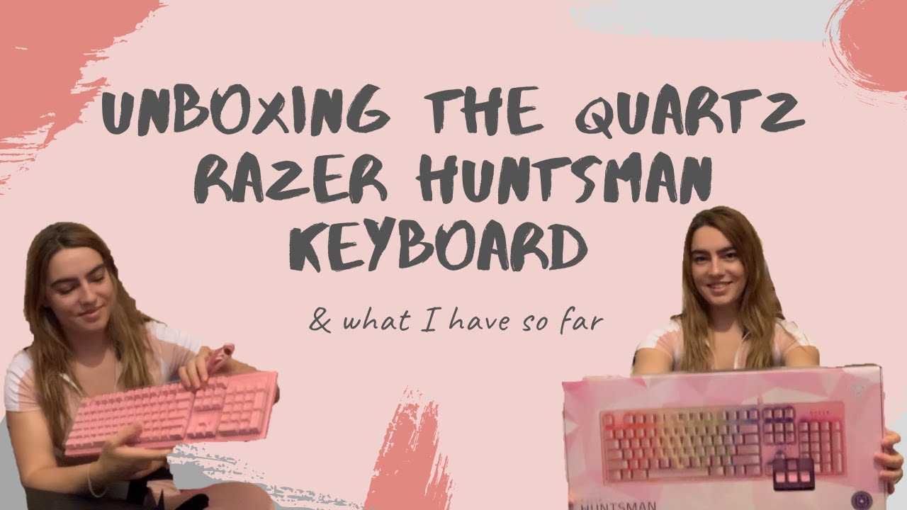 The Quartz RAZER Keyboard Unboxing