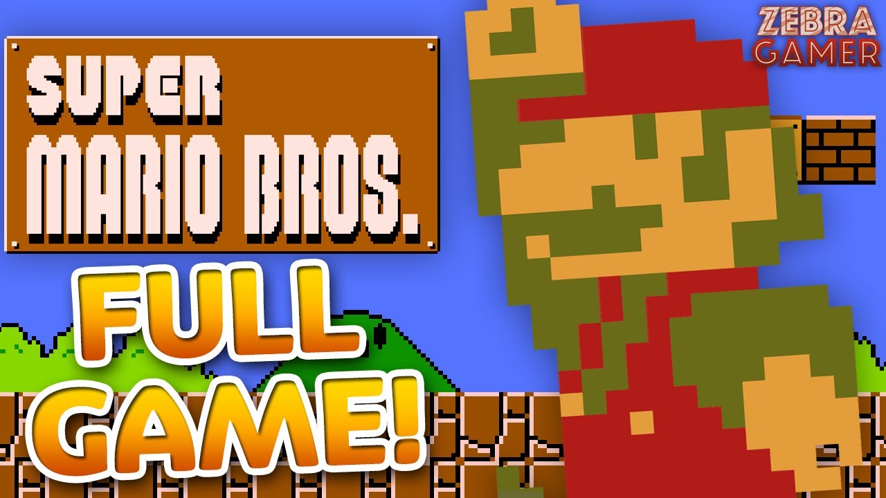 Super Mario Bros. Full Game Walkthrough!