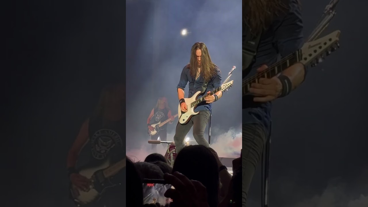 Tornado of Souls Solo (Teemu M&auml;ntysaari) #megadeth #davemustaine #concert #metal
