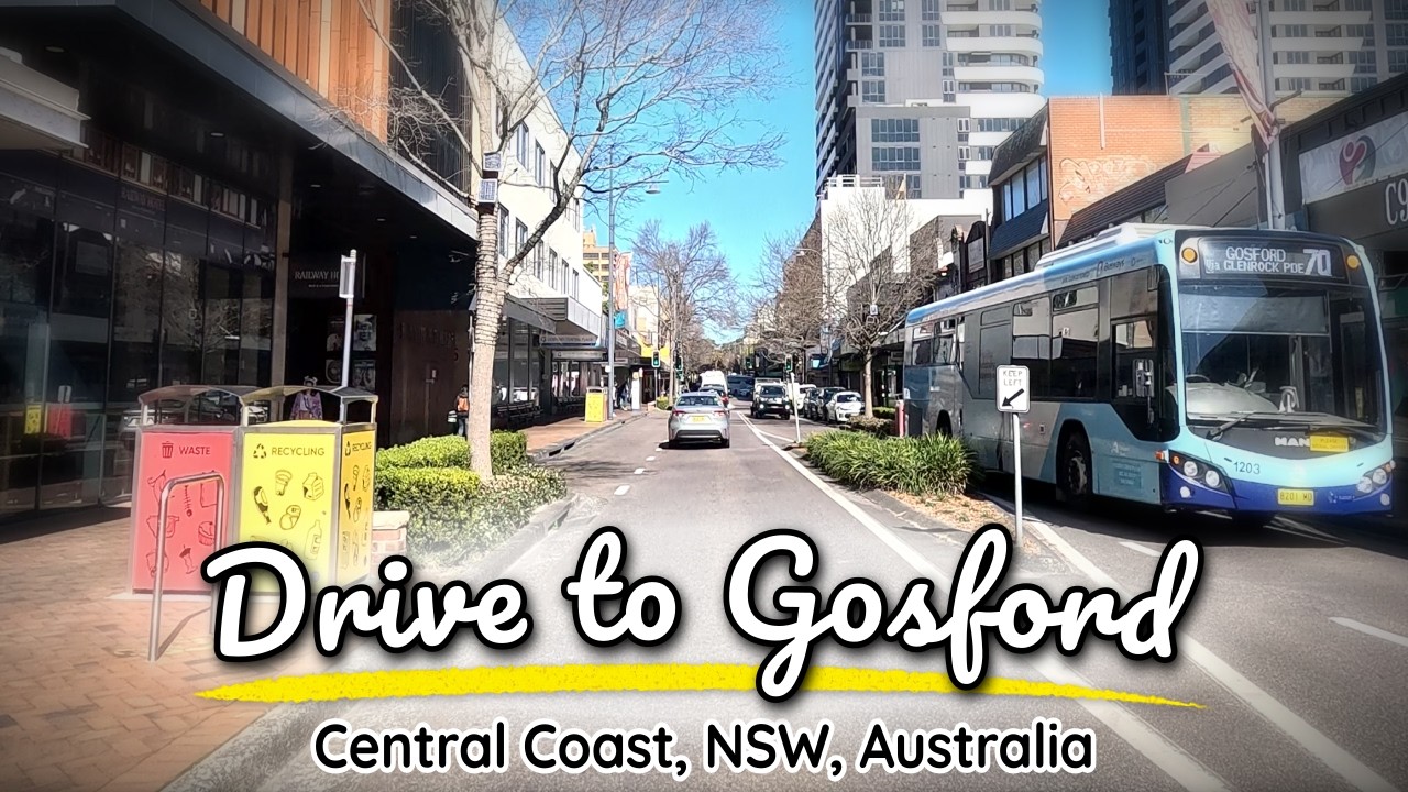Gossy Good Drives, suburban drive from Gorokan to Gosford on Australia's Central Coast