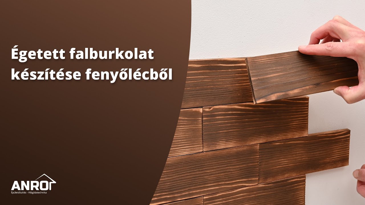 Csin&aacute;ld magad bark&aacute;csol&aacute;s: Falburkolat k&eacute;sz&iacute;t&eacute;se fenyől&eacute;cből - &eacute;get&eacute;ses d&iacute;sz&iacute;t&eacute;s &eacute;s fa konzerv&aacute;l&aacute;s