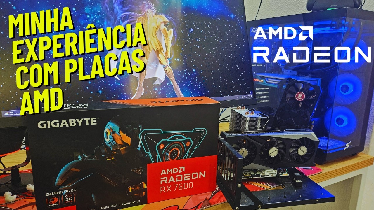 PLACA AMD VALE A PENA? Minha Experiência REAL!