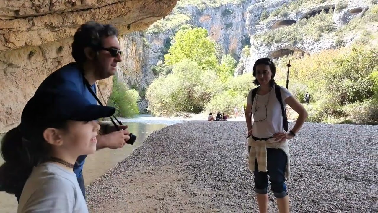 Visitamos las Pasarelas del Vero en Alquézar