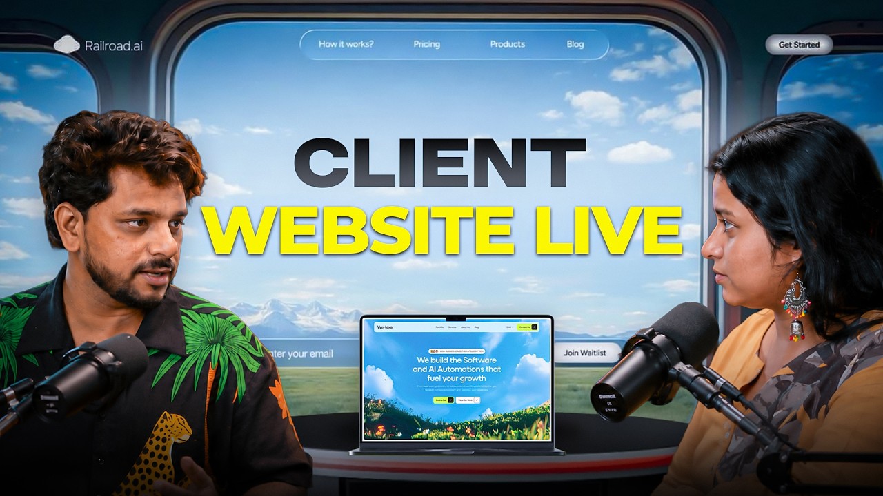 How to Make a Client Website with ai | Step-by-Step Beginner Guide 2026 Hindi Video
