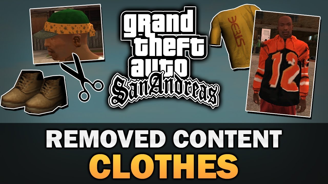 GTA SA - Removed Clothes [Text video]