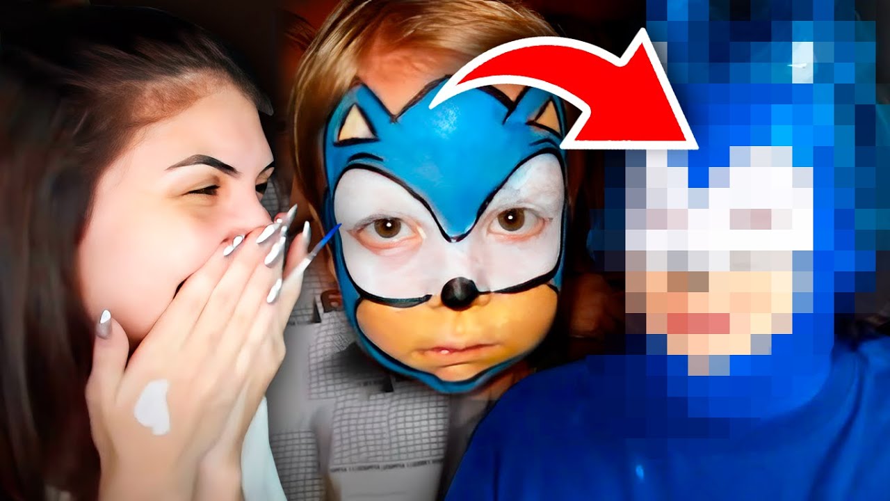 MINHA NAMORADA ME MAQUIOU DE SONIC NA LIVE KKKKKKKKK