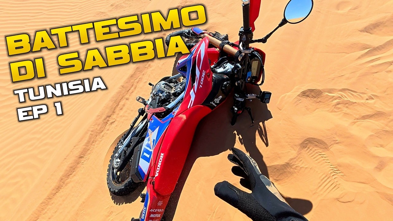 La sabbia non perdona: Subito a terra col 300cc (Tunisia Ep. 1)