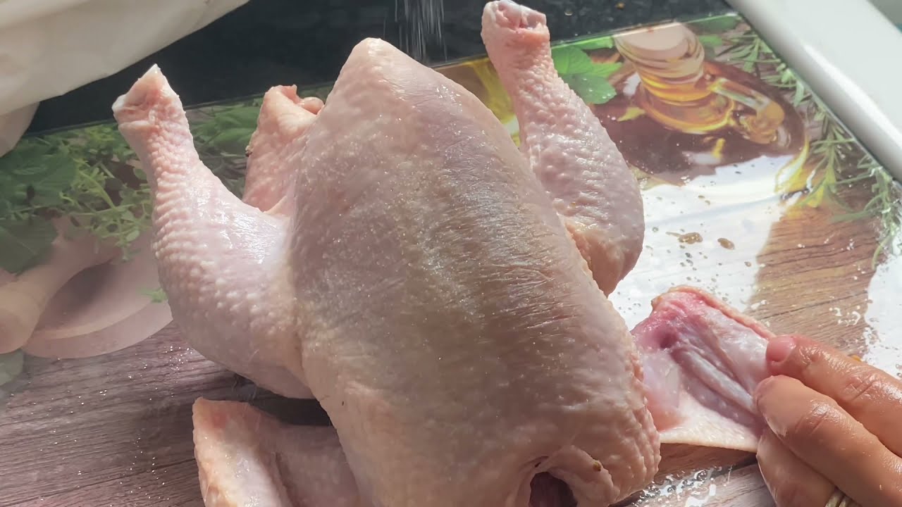 COMMENT NETTOYER UN POULET FERMIER RAPIDEMENT ET FACILEMENT دجاج نظيف