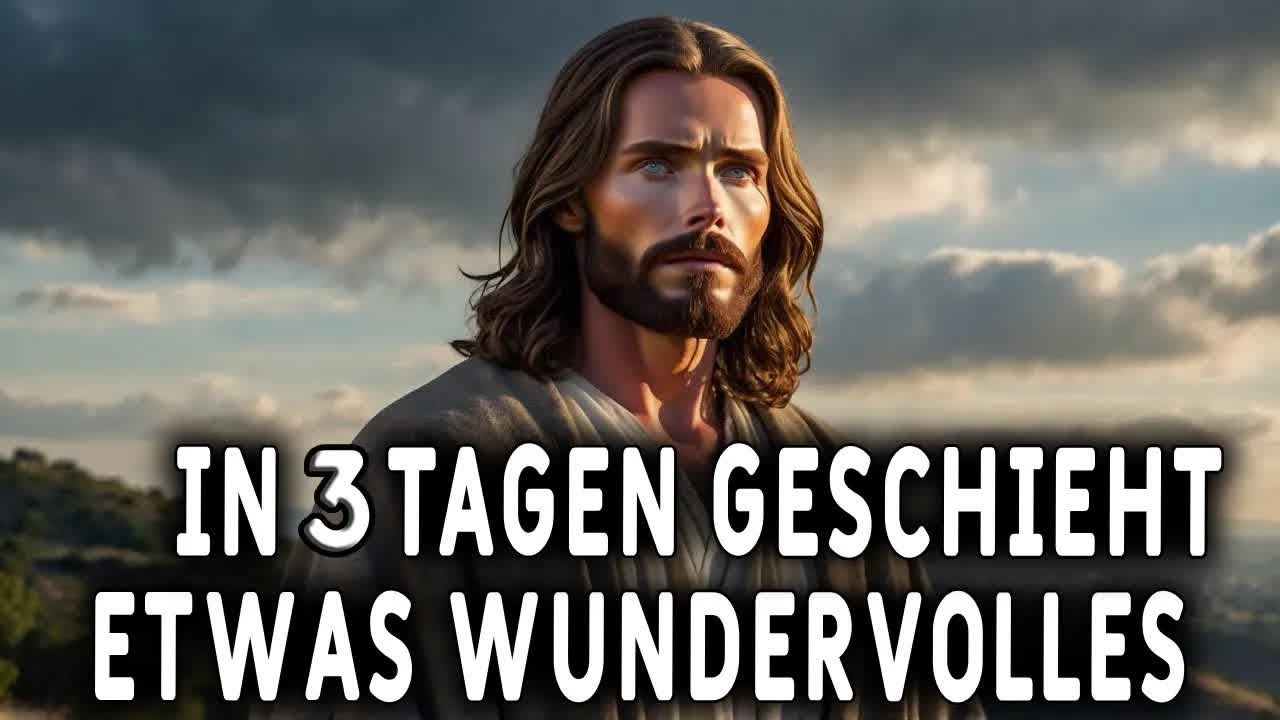 Die nächsten 3 Tage werden Ihr Schicksal verändern! Botschaft von Gott