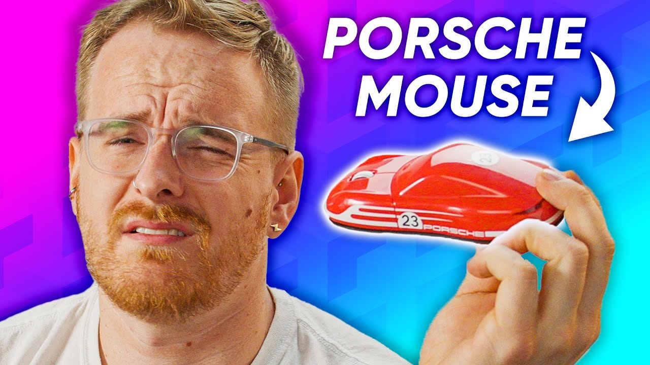 This is literally e-waste - Porsche Mouse