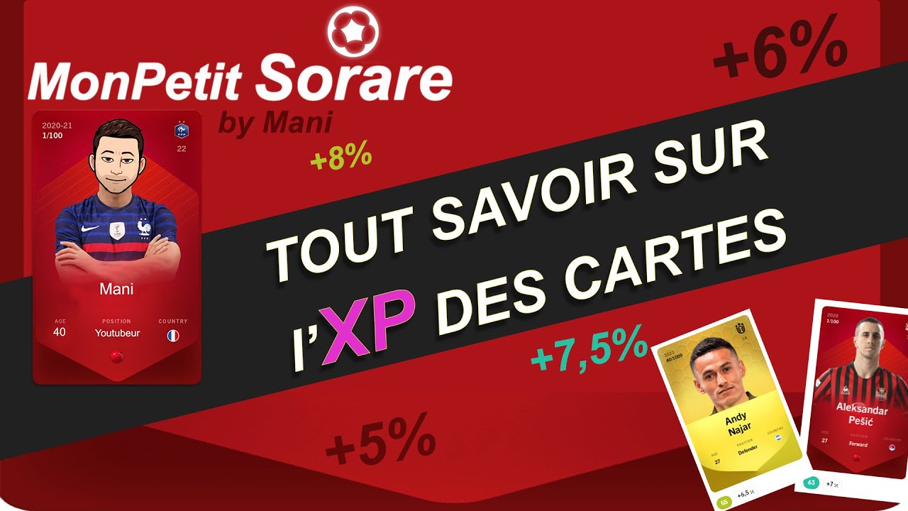 SORARE : Tout comprendre sur le bonus XP