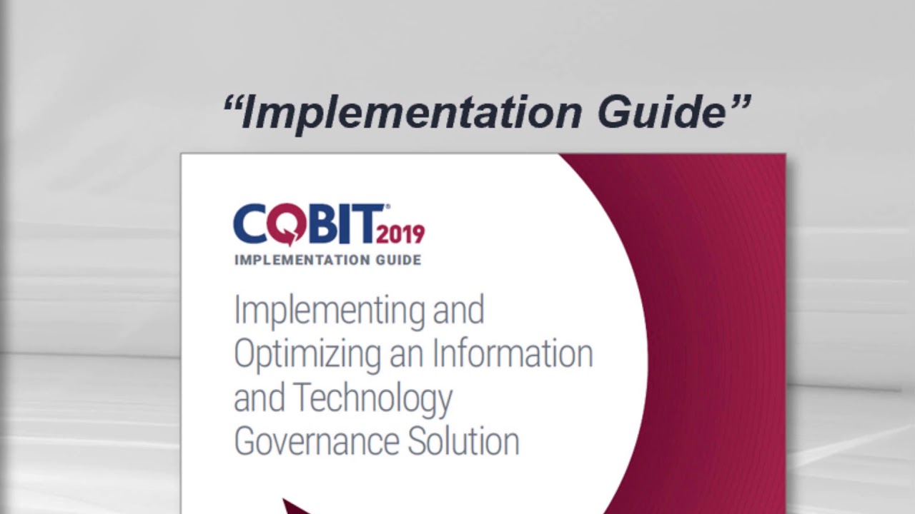 V1.0 COBIT2019 Overview