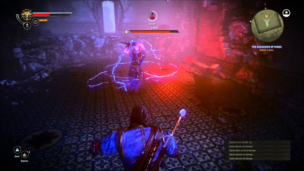 Witcher 2 Guide Letho Bossfight / no bombs & no traps (1080p)/(Spoileralert)