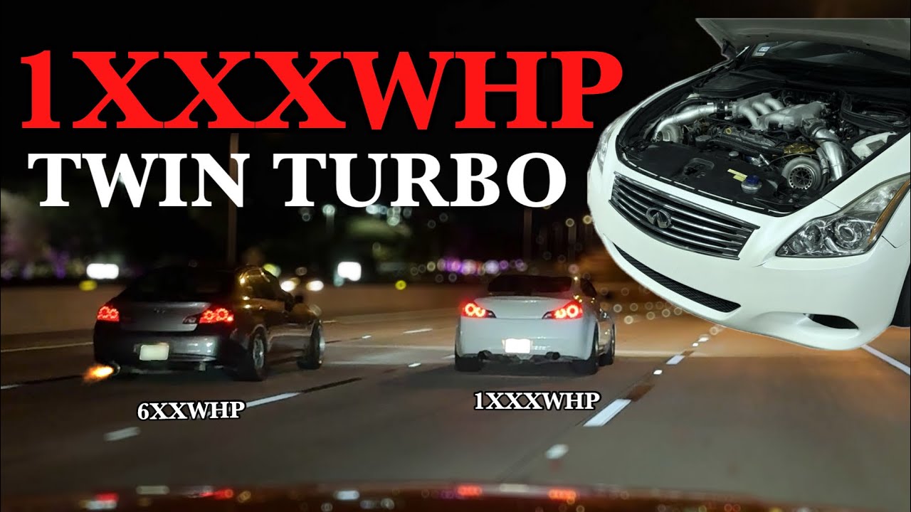 1000WHP+ Twin Turbo G37 | INSANE PULLS