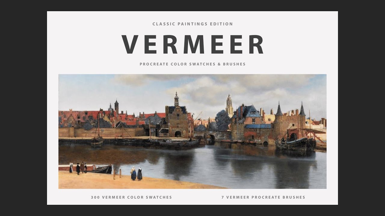 Testing Vermeer’s Procreate Brushes by Digi Life