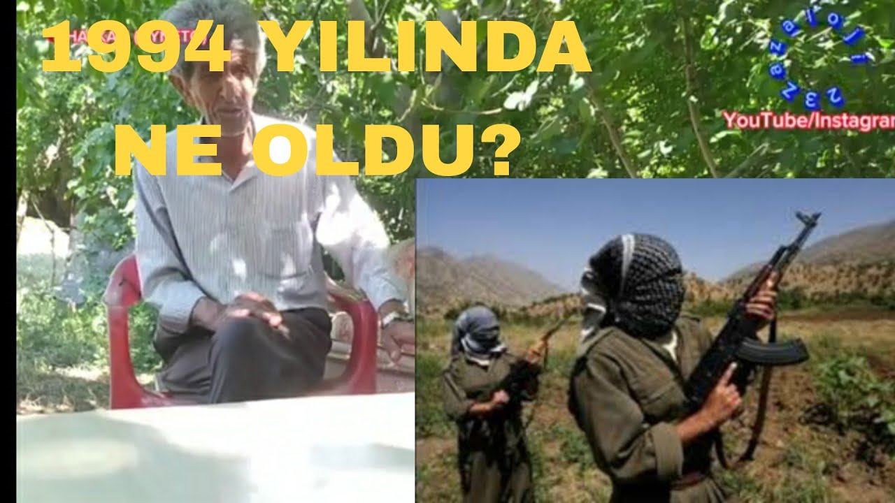 HALKALI (EYNATO)KÖYÜ ZEKİ BAYAR  ile Zazaca Sohbet 1994  Terör Örgütü tarafından Katledilen 10 Şehit