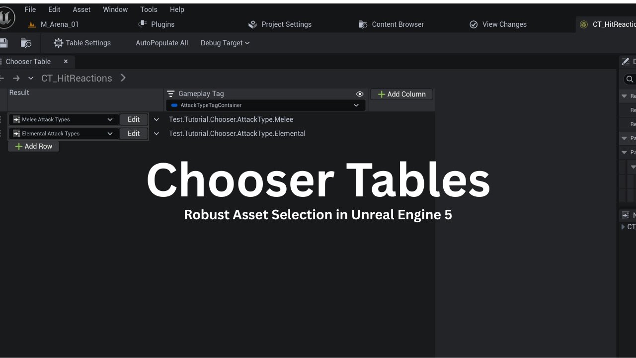 An Introduction to the Chooser Plugin in Unreal Engine 5