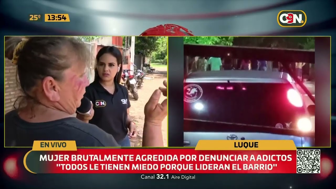 Mujer fue agredida en Luque tras denunciar hechos de inseguridad en su barrio