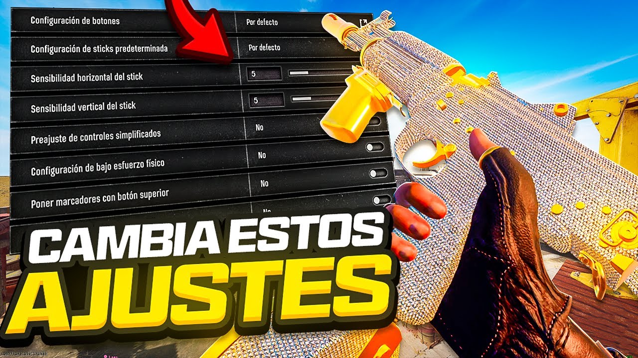 *OPTIMIZADO* La MEJOR CONFIGURACIÓN para MANDO en WARZONE...😍|MEJOR CONFIGURACIÓN CONSOLA (PS5/XBOX)