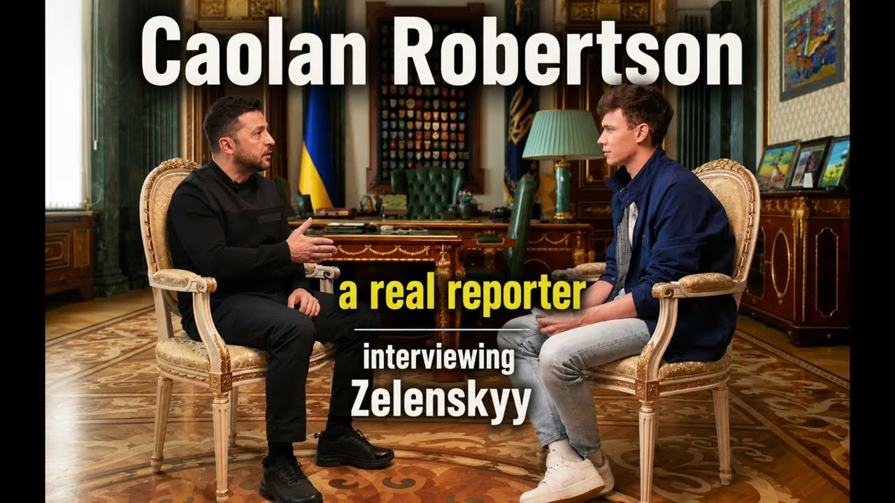 Caolan Robertson A Real Reporter